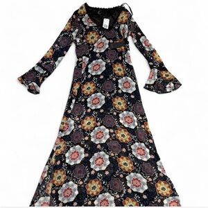 Forever 21 Multicolor Floral Maxi Dress